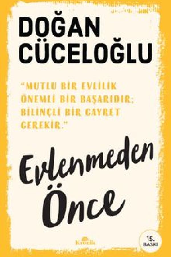 Evlenmeden Önce kapağı
