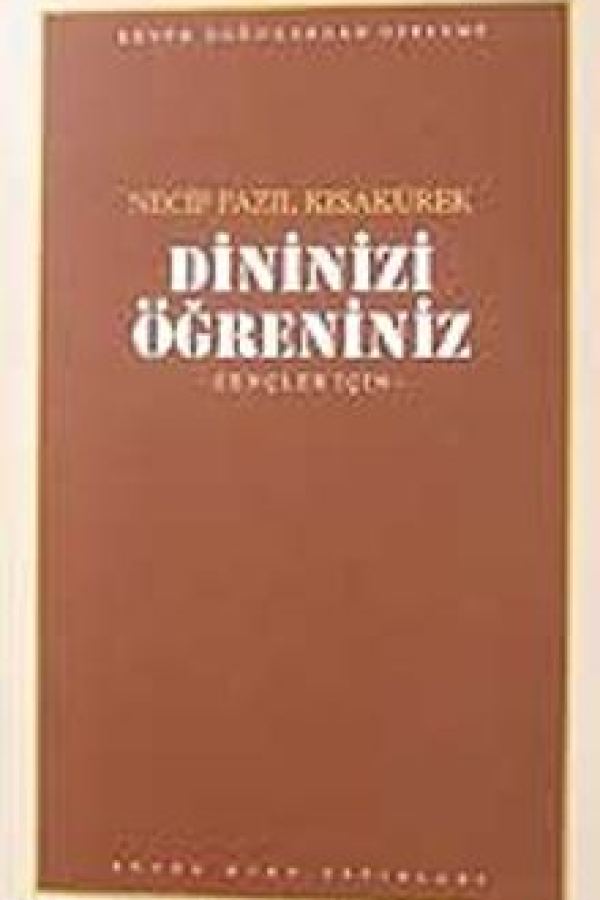 Dininizi Öğreniniz -  Gençler İçin baskı kapağı