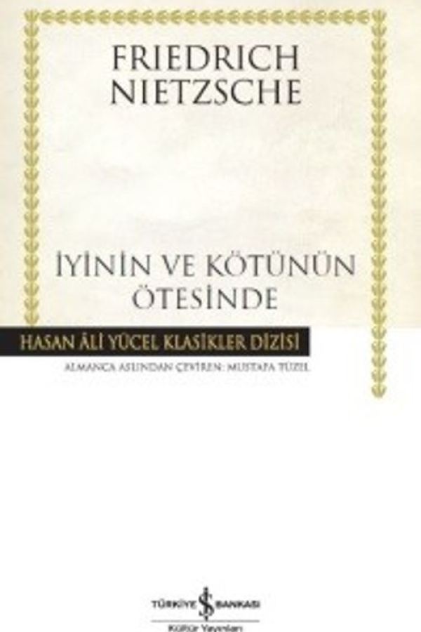 İyinin ve Kötünün Ötesinde kapağı