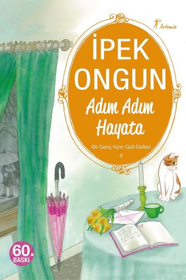 Adım Adım Hayata / Bir Genç Kızın Gizli Defteri-4 baskı kapağı