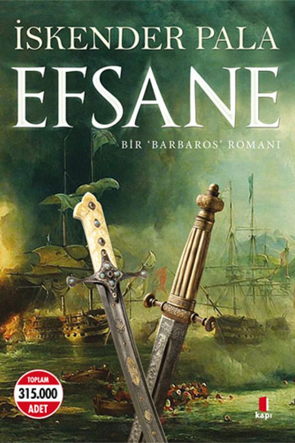 Efsane Bir Barbaros Romanı kapak görseli