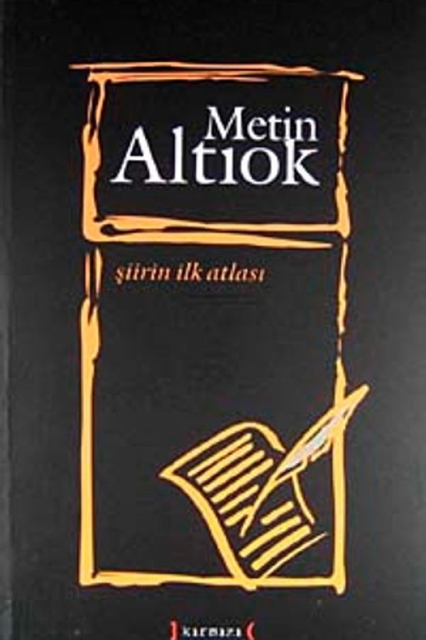 Şiirin İlk Atlası baskı kapağı