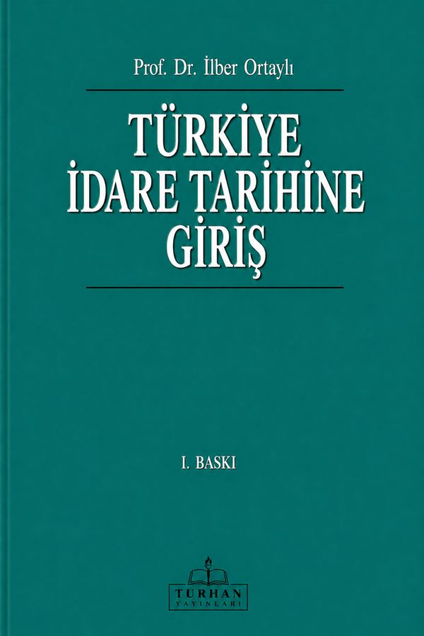 Türkiye İdare Tarihine Giriş kapak görseli