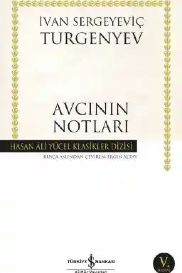 Avcının Notları kapağı