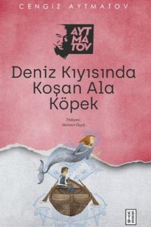 Deniz Kıyısında Koşan Ala Köpek kapağı
