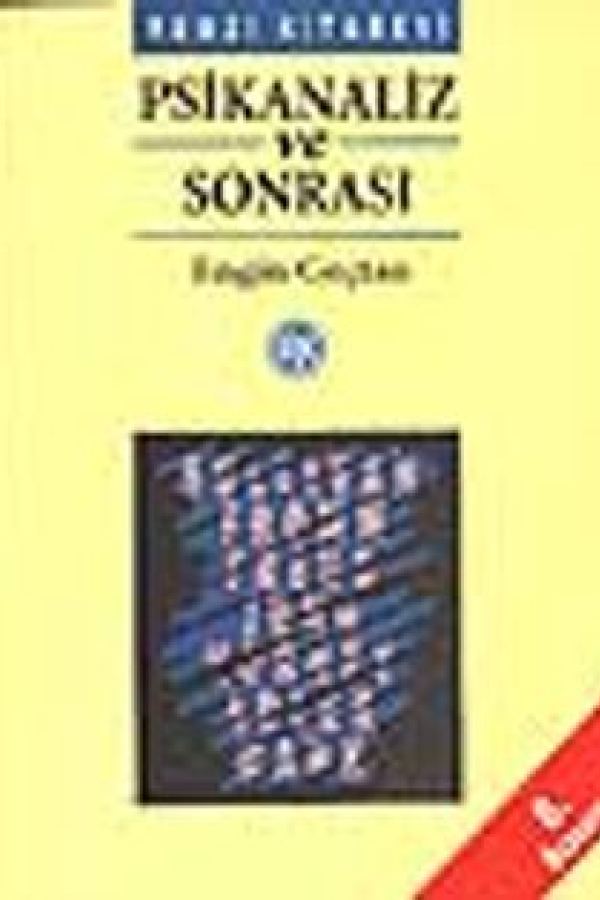 Psikanaliz ve Sonrası baskı kapağı
