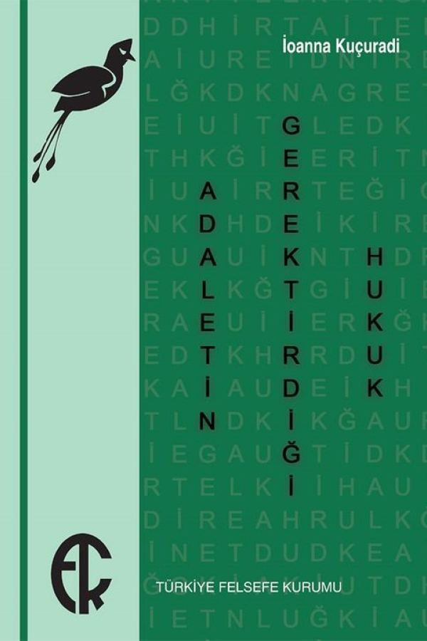 Adaletin Gerektirdiği Hukuk baskı kapağı