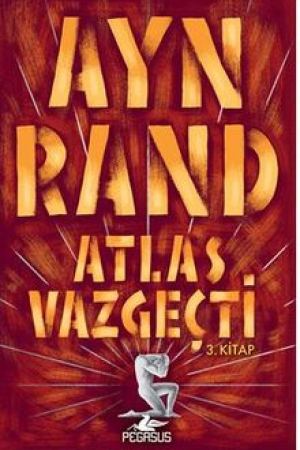 Atlas Vazgeçti - 3.Kitap kapağı