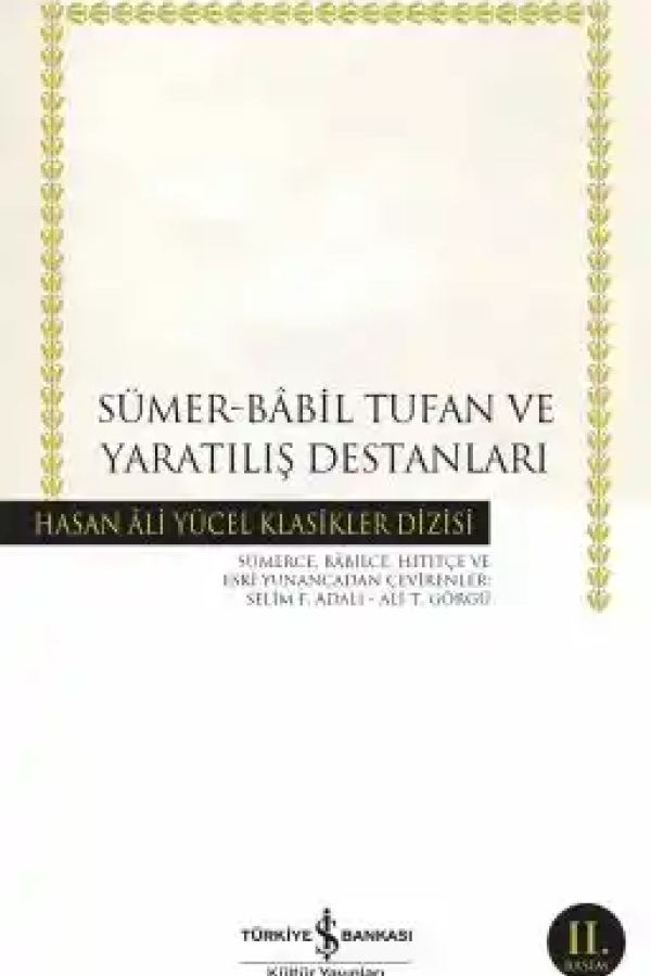 Sümer-Bâbil Tufan ve Yaratılış Destanları baskı kapağı