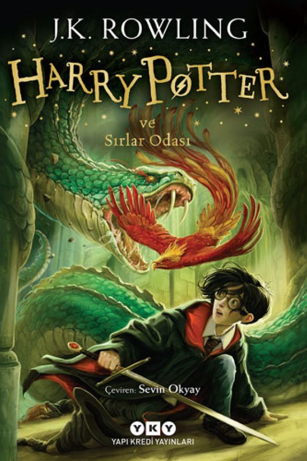 Harry Potter ve Sırlar Odası baskı kapağı