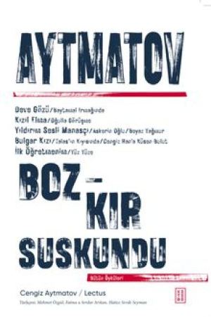 Bozkır Suskundu kapağı