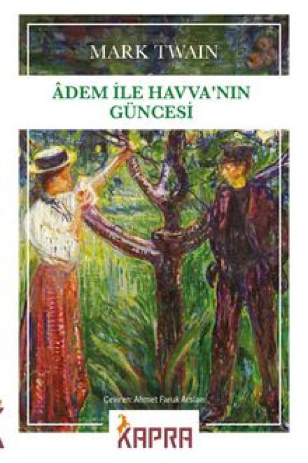 Adem ile Havva’nın Güncesi baskı kapağı