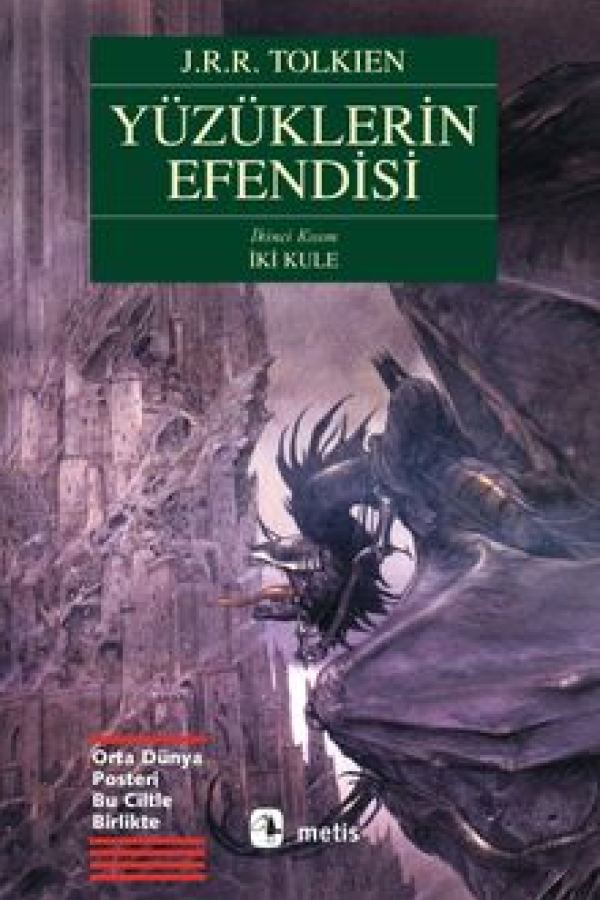 İki Kule Yüzüklerin Efendisi 2 baskı kapağı