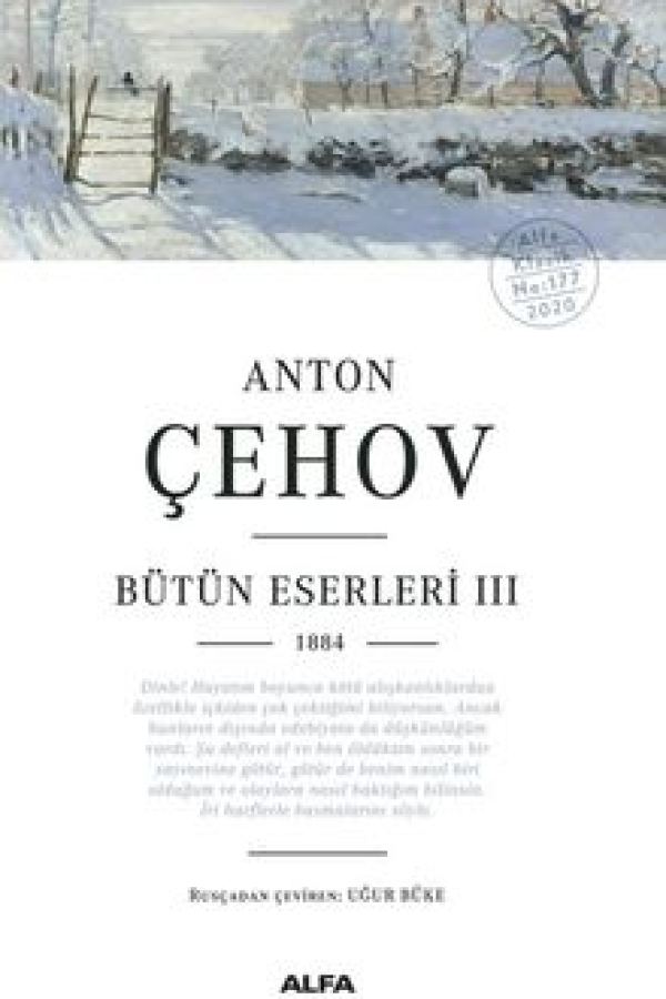 Anton Çehov / Bütün Eserleri III ( 1884) baskı kapağı