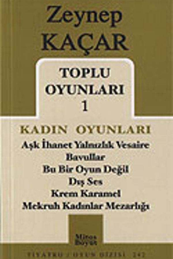 Toplu Oyunları 1 - Kadın Oyunları baskı kapağı