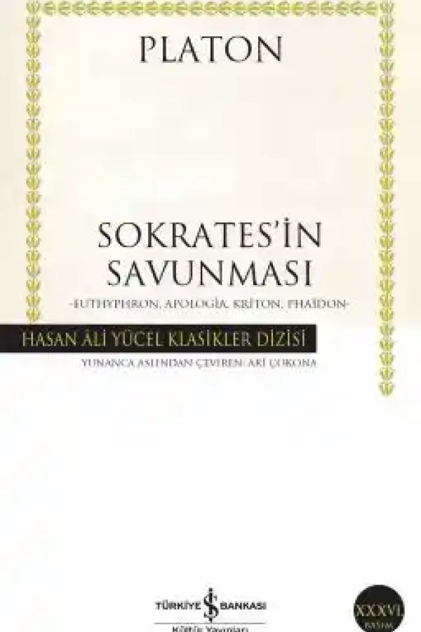 Sokrates’in Savunması kapağı