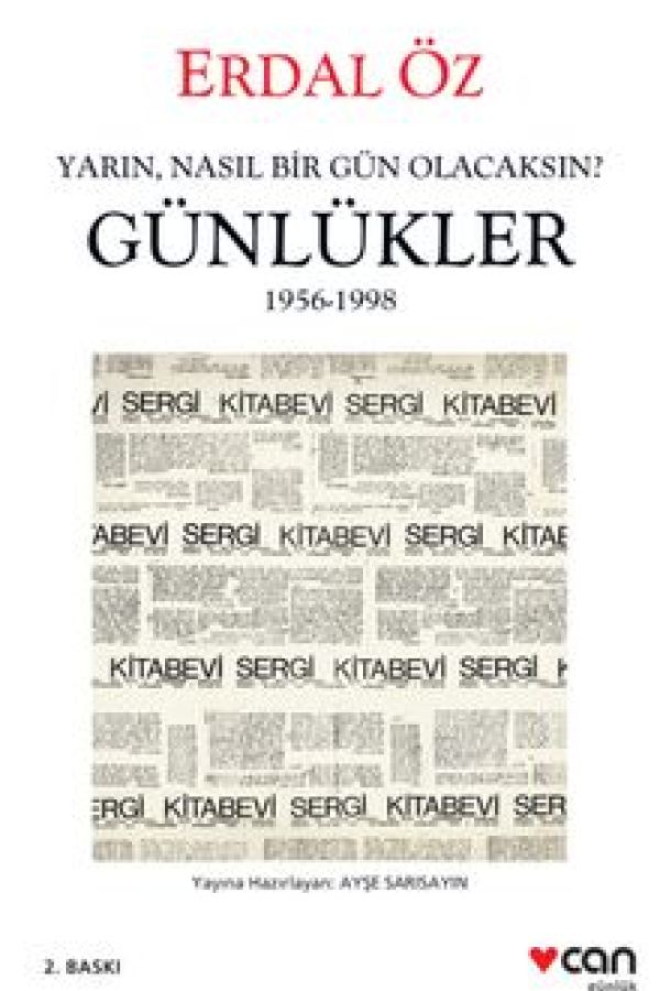 Günlükler 1956-1998 Yarın, Nasıl Bir Gün Olacaksın? kapak görseli
