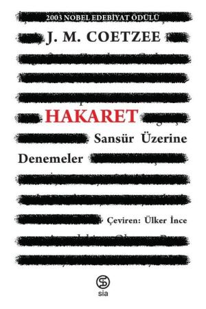 Hakaret - Sansür Üzerine Denemeler kapağı