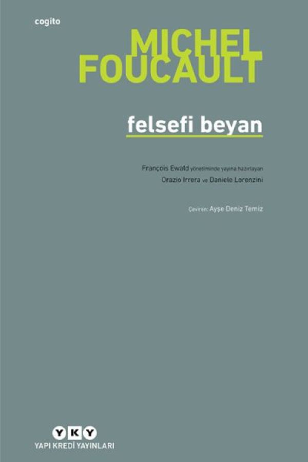 Felsefi Beyan baskı kapağı