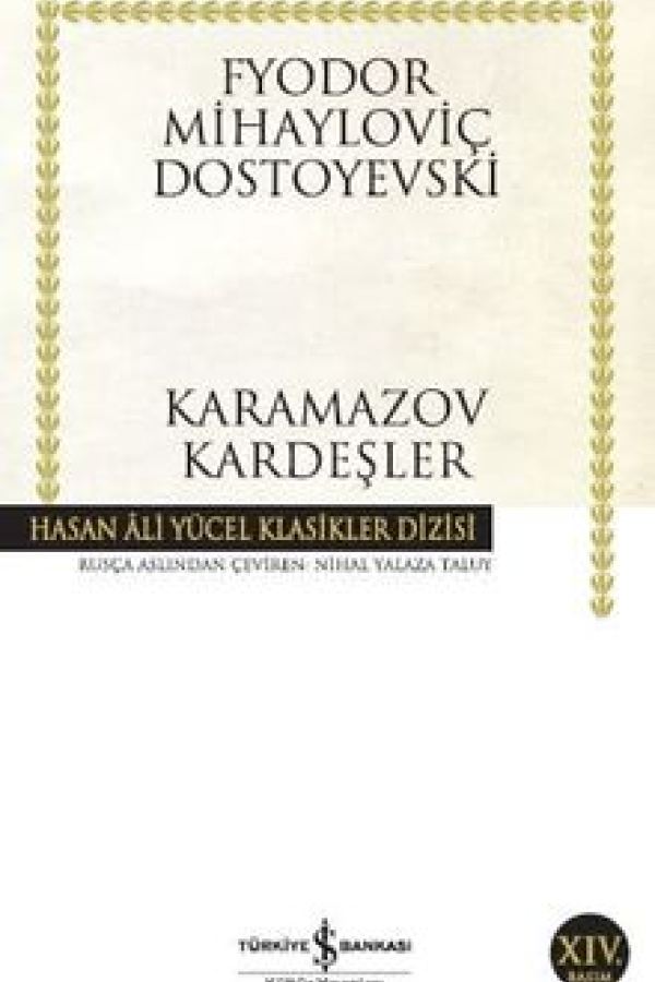 Karamazov Kardeşler baskı kapağı