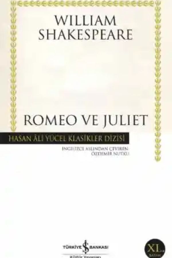 Romeo ve Juliet baskı kapağı