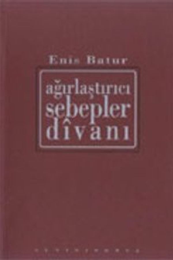 Ağırlaştırıcı Sebepler Divanı baskı kapağı